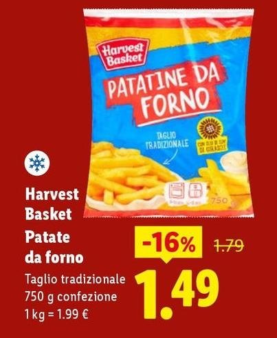 Harvest Basket - Patate Da Forno