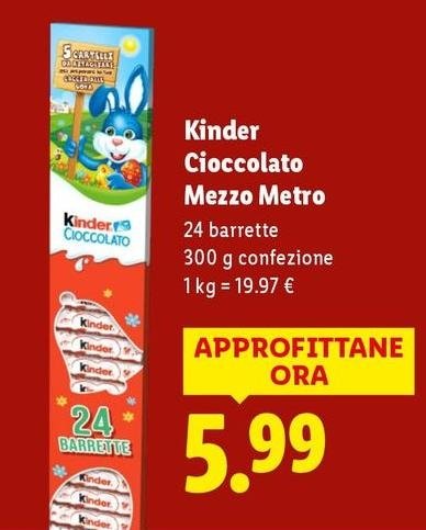 Kinder - Cioccolato Mezzo Metro