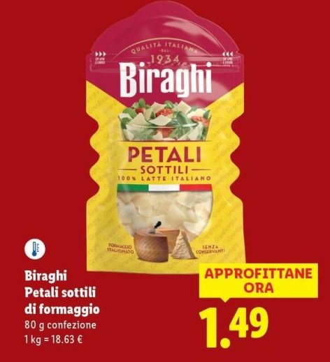 Biraghi - Petali Sottili Di Formaggio