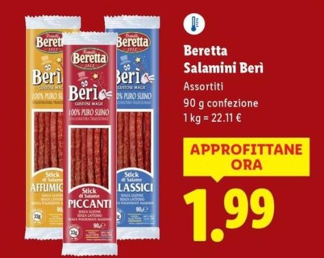 Beretta - Salamini Beri