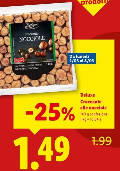 Deluxe - Croccante Alle Nocciole