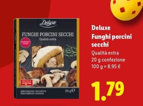 Deluxe - Funghi Porcini Secchi