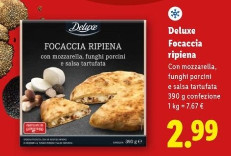 Deluxe - Focaccia Ripiena