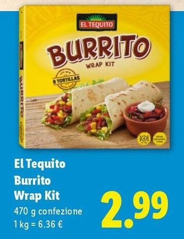 El Tequito - Burrito Wrap Kit
