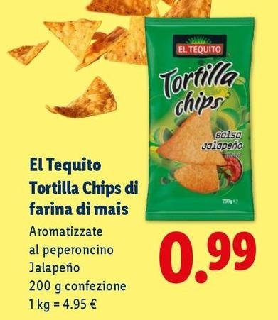 El Tequito - Tortilla Chips Di Farina Di Mais