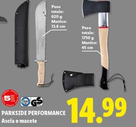 Parkside Performance - Ascia O Macete