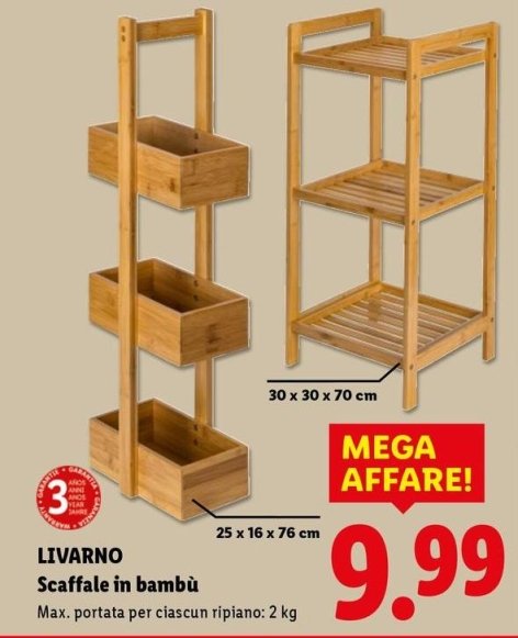 Livarno Home - Scaffale In Bambu