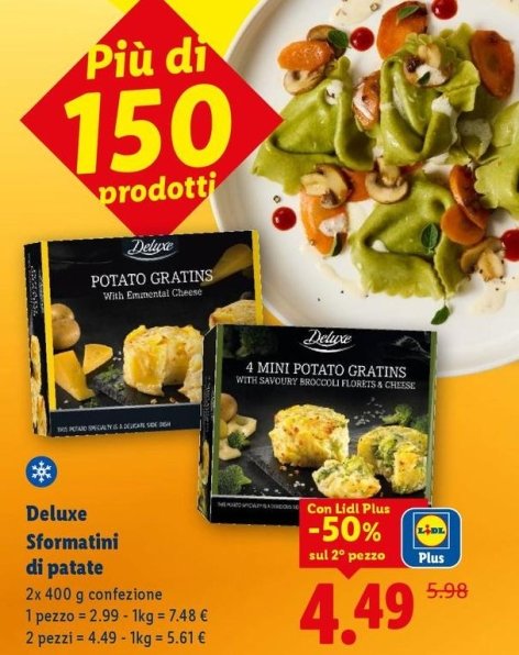 Deluxe - Sformatini Di Patate