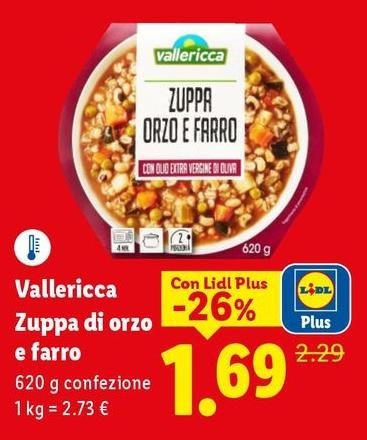 Vallericca - Zuppa Di Orzo E Farro