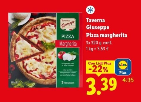 Taverna Giuseppe - Pizza Margherita