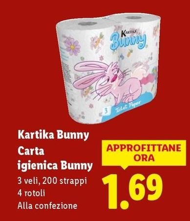 Kartika - Bunny Carta Igienica Bunny