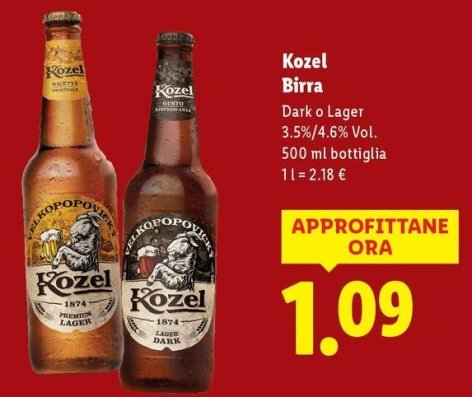 Kozel - Birra