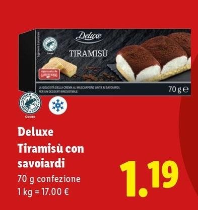 Deluxe - Tiramisu Con Savoiardi