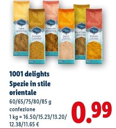 1001 Delights -  Spezie In Stile Orientale