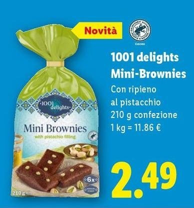 1001 Delights - Mini-brownies
