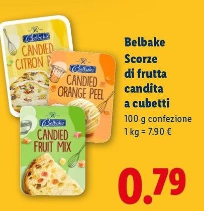 Belbake - Scorze Di Frutta Candita A Cubetti