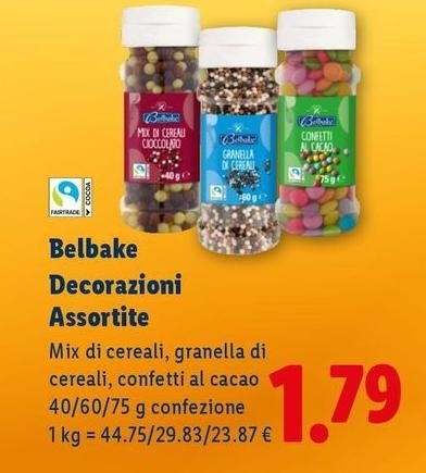 Belbake - Decorazioni Assortite