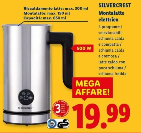 Silvercrest - Montalatte Elettrico