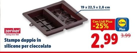 Zenker - Stampo Doppio In Silicone Per Cioccolato