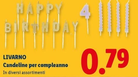 Livarno - Candeline Per Compleanno