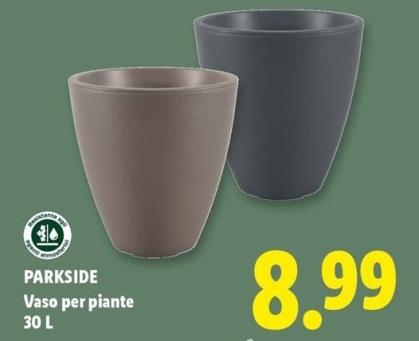 Parkside - Vaso Per Piante 30 L
