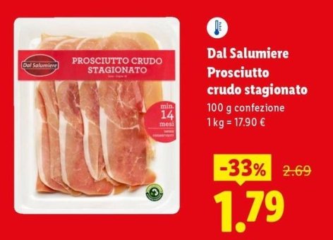 Dal salumiere - Prosciutto Crudo Stagionato