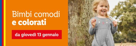 Abbigliamento bambini - Offerte valide da gio 13 gennaio 2022