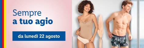 Intimo - Offerte valide da lun 22 agosto 2022