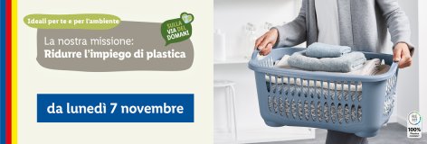 Meno plastica - Offerte valide da lun 07 novembre 2022