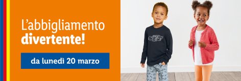 Abbigliamento bambini - Offerte valide da lun 20 marzo 2023
