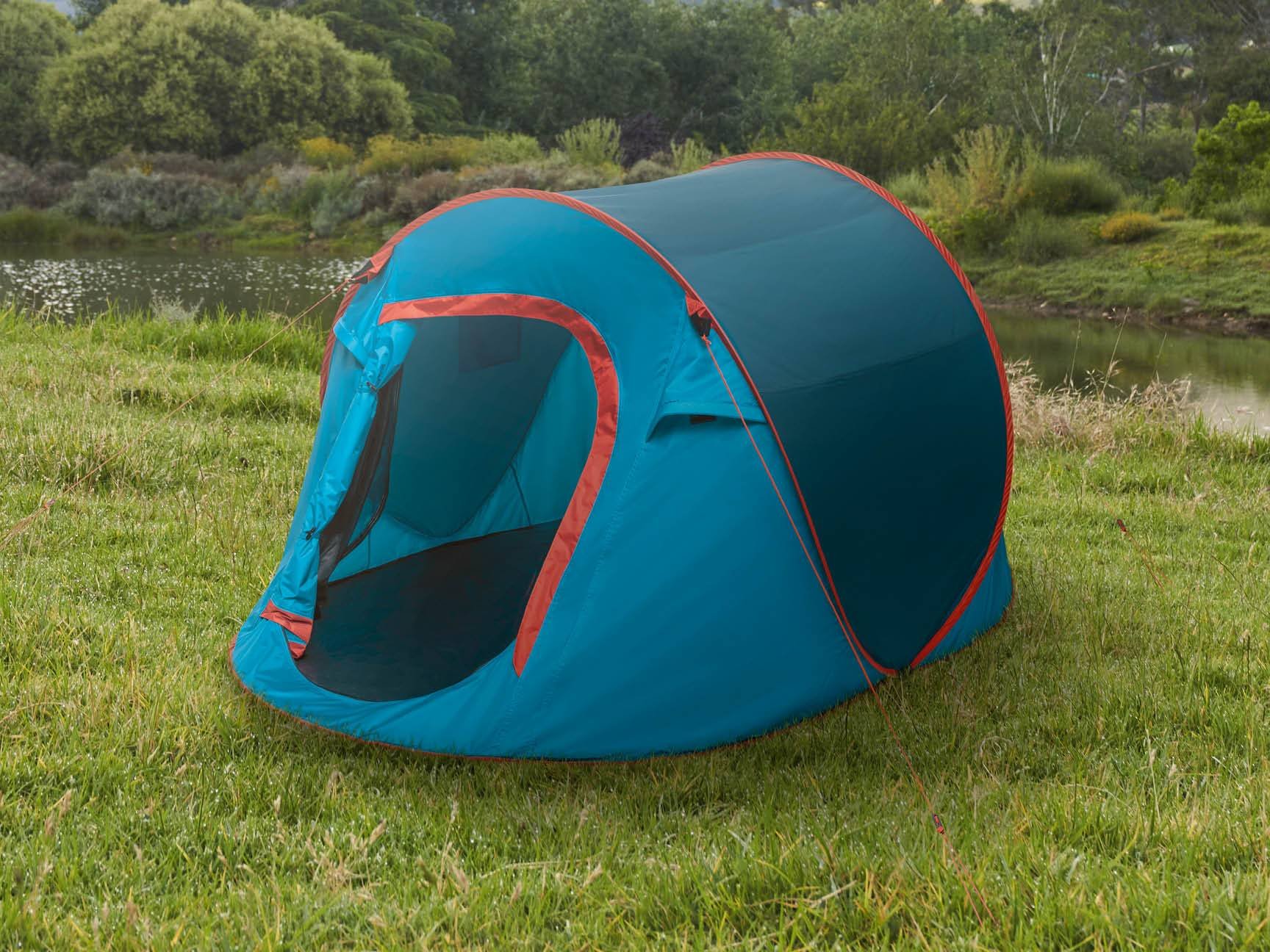 In campeggio attrezzati