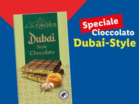 Speciale Cioccolato DUBAI-STYLE - Offerte valide da lun 24 marzo 2025
