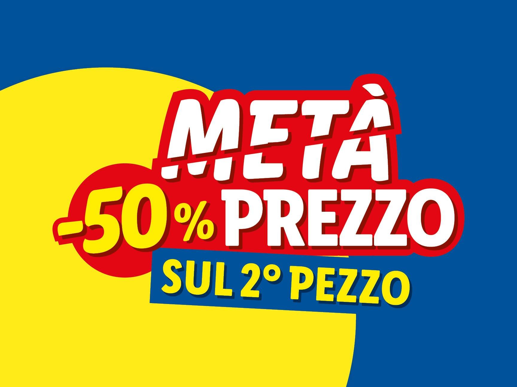 Meta Prezzo sul 2° pezzo