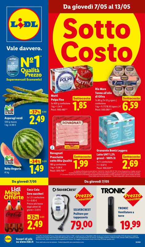 Offerte valide dal 7/05 al 13/05
