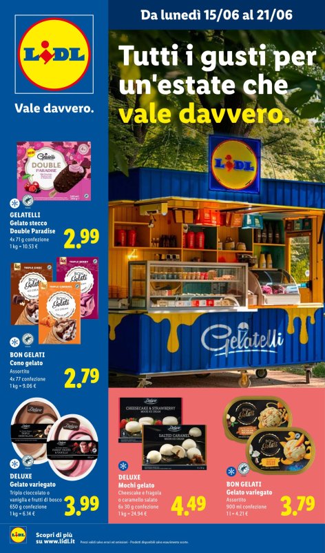 Offerte valide dal 15/06 al 21/06