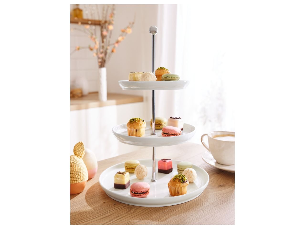 Alzata in porcellana