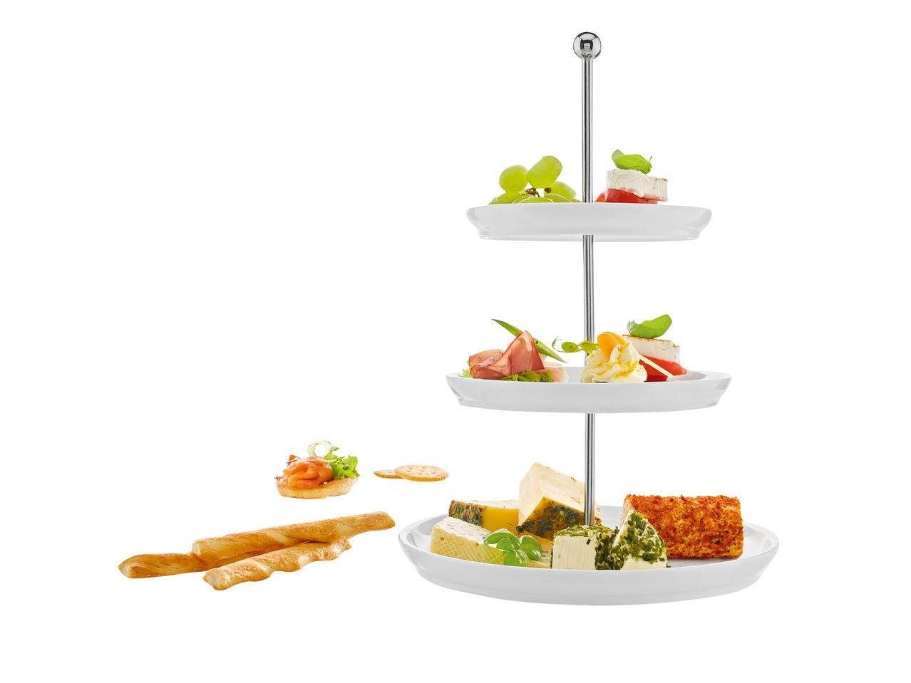 Alzata in porcellana