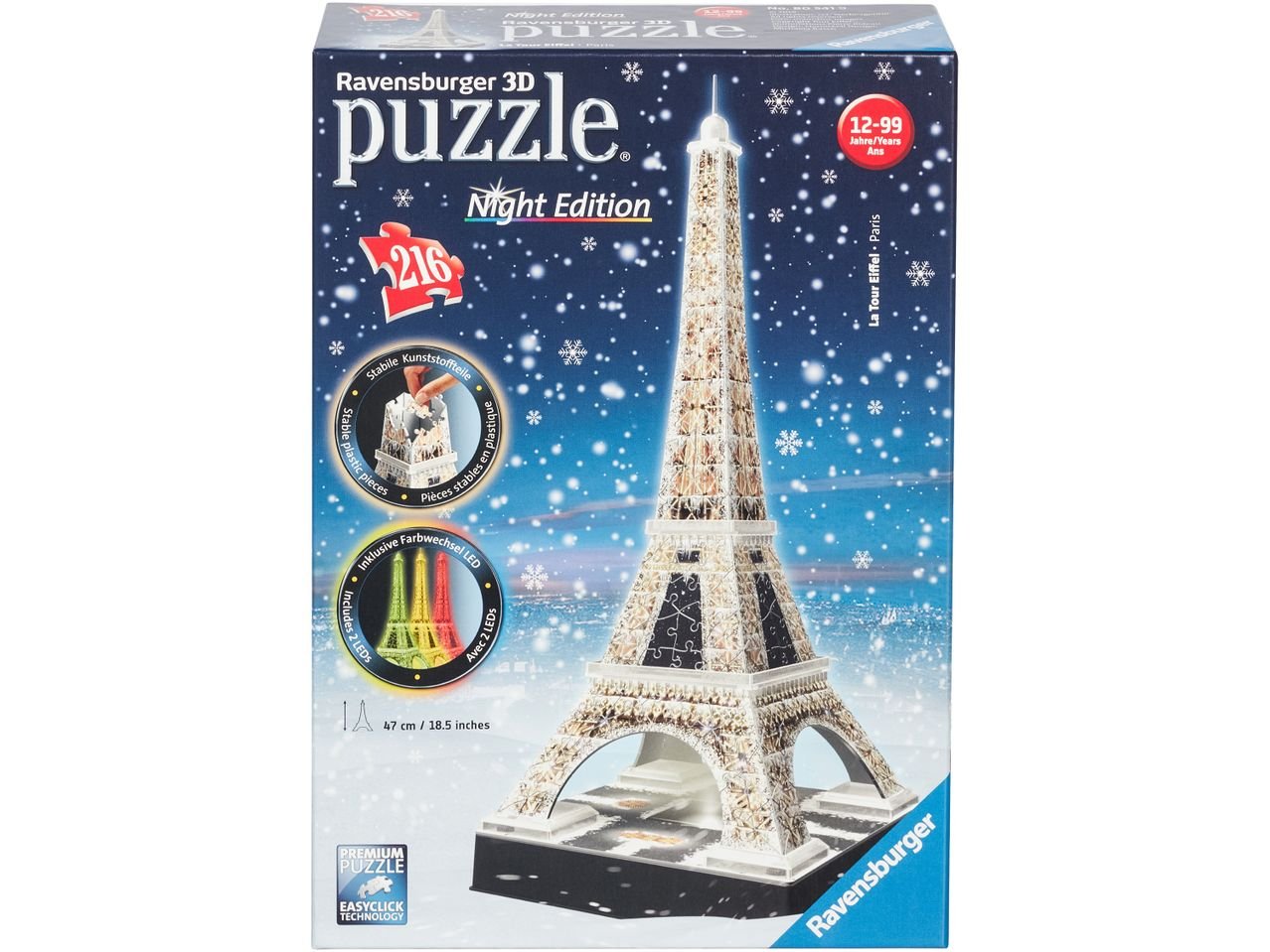 Puzzle 3D con LED