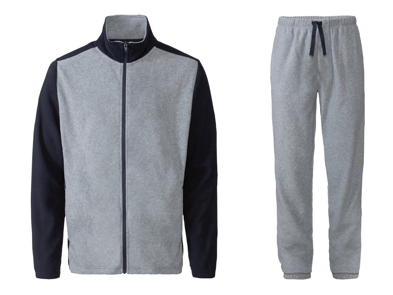 Tuta in pile da uomo