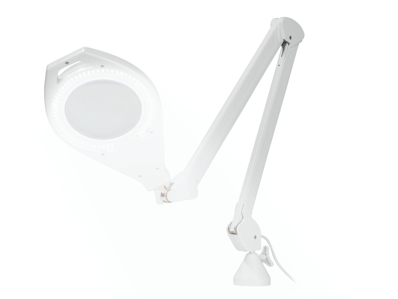 Lampada LED con lente d'ingrandimento