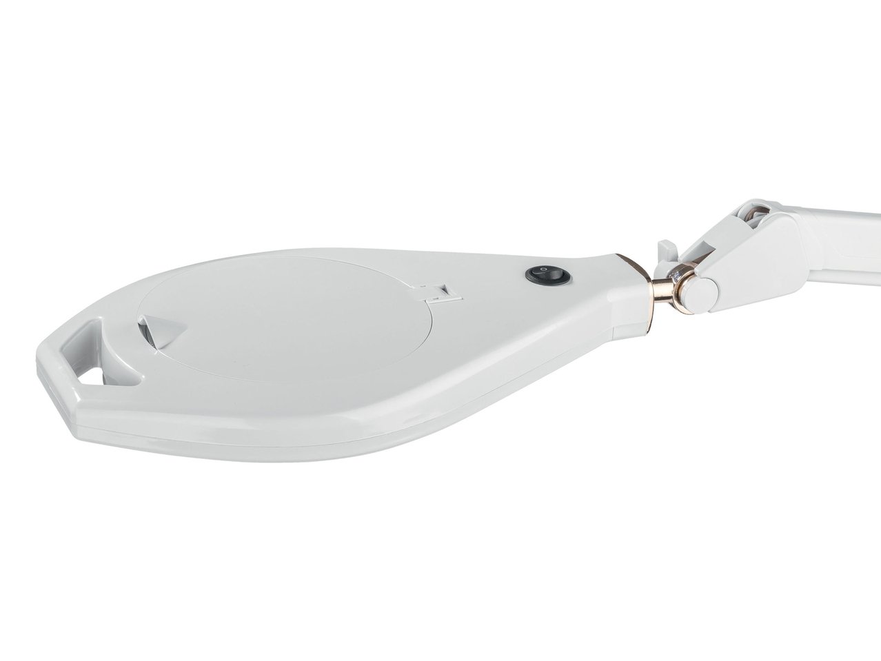 Lampada LED con lente d'ingrandimento