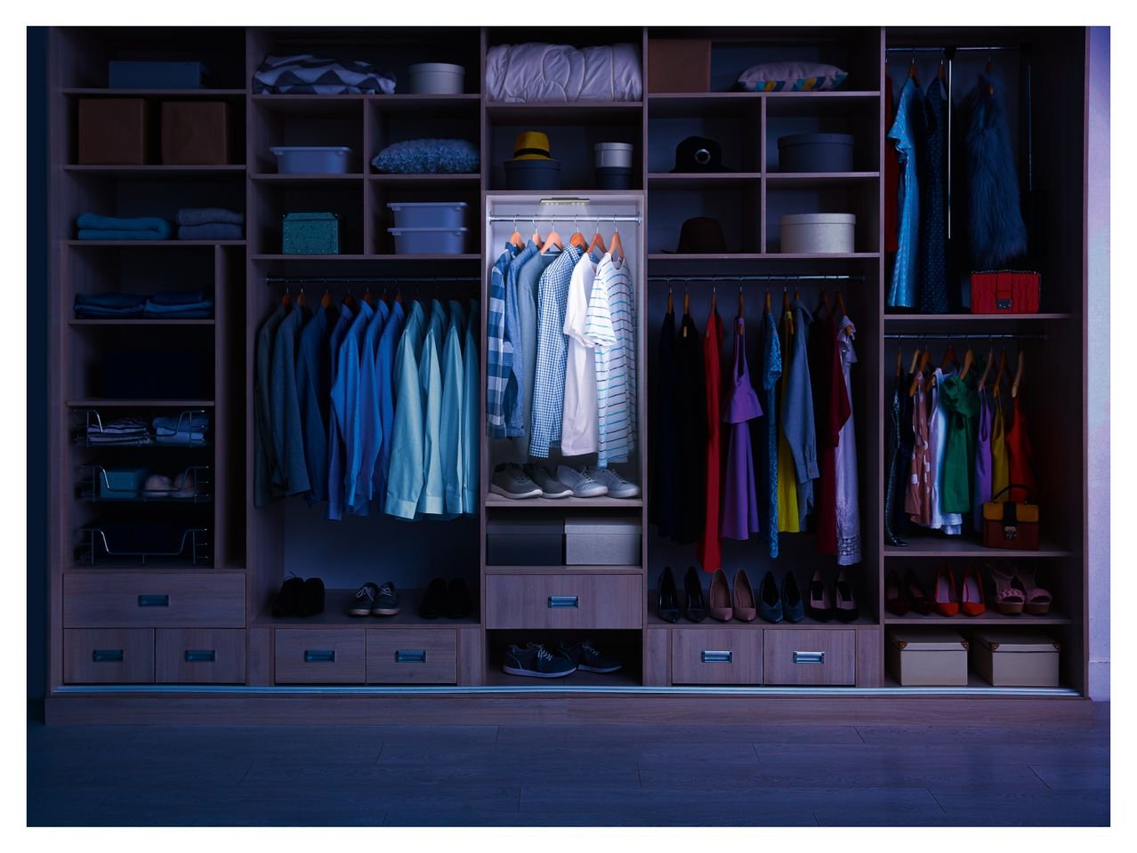 Lampada LED sottopensile con sensore