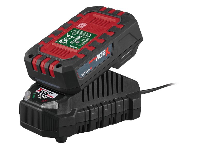 Batteria 2 Ah con caricabatterie