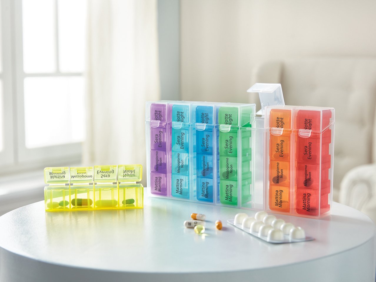 Portapillole settimanale