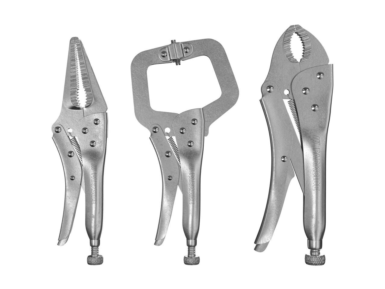 Set pinze regolabili autobloccanti