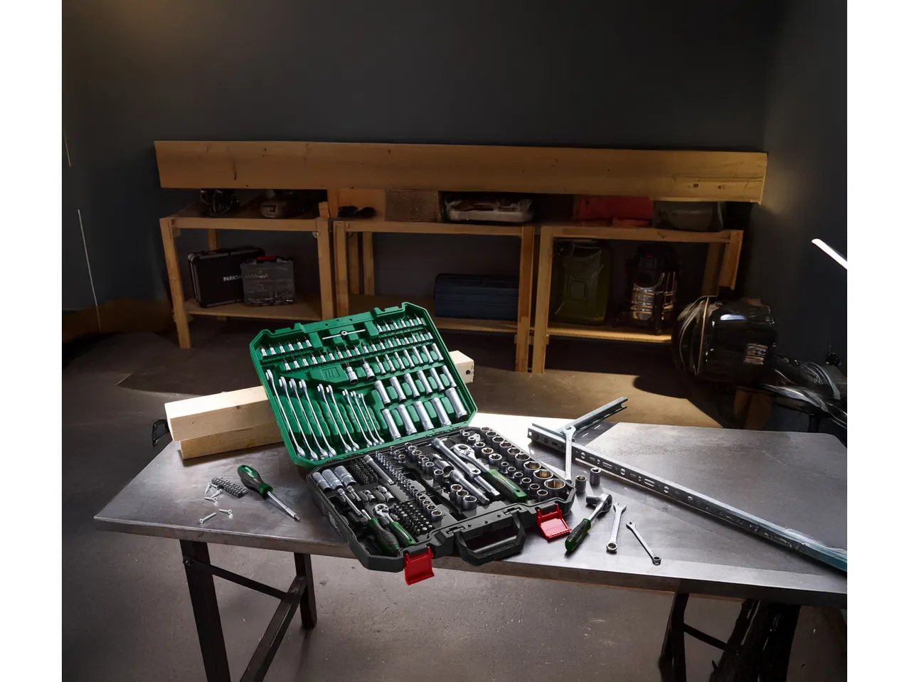 Set chiavi a bussola, 216 pezzi