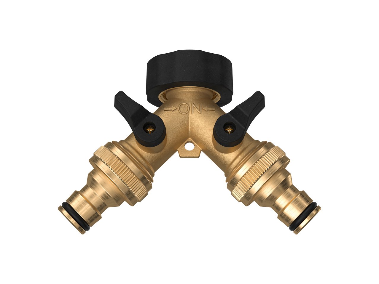 Innesti per l'irrigazione o distributore a due vie