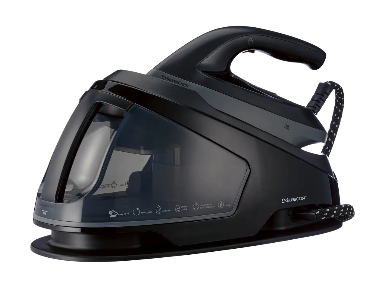 Ferro da stiro con caldaia