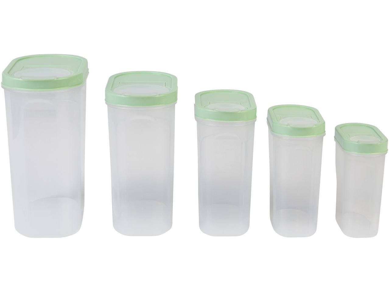 Set contenitori, 5 pezzi