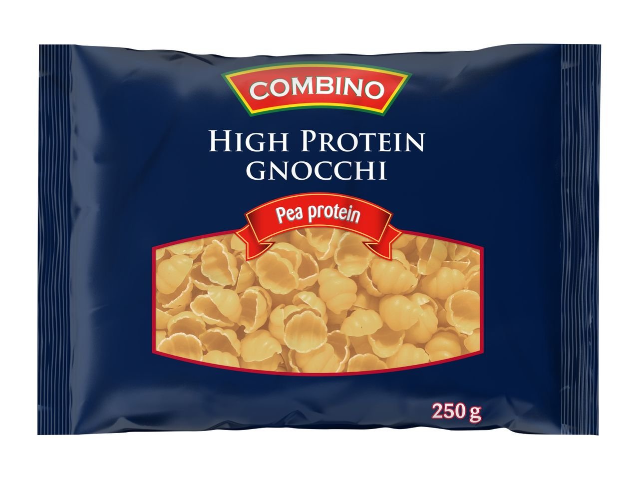 Pasta con proteine isolate di pisello